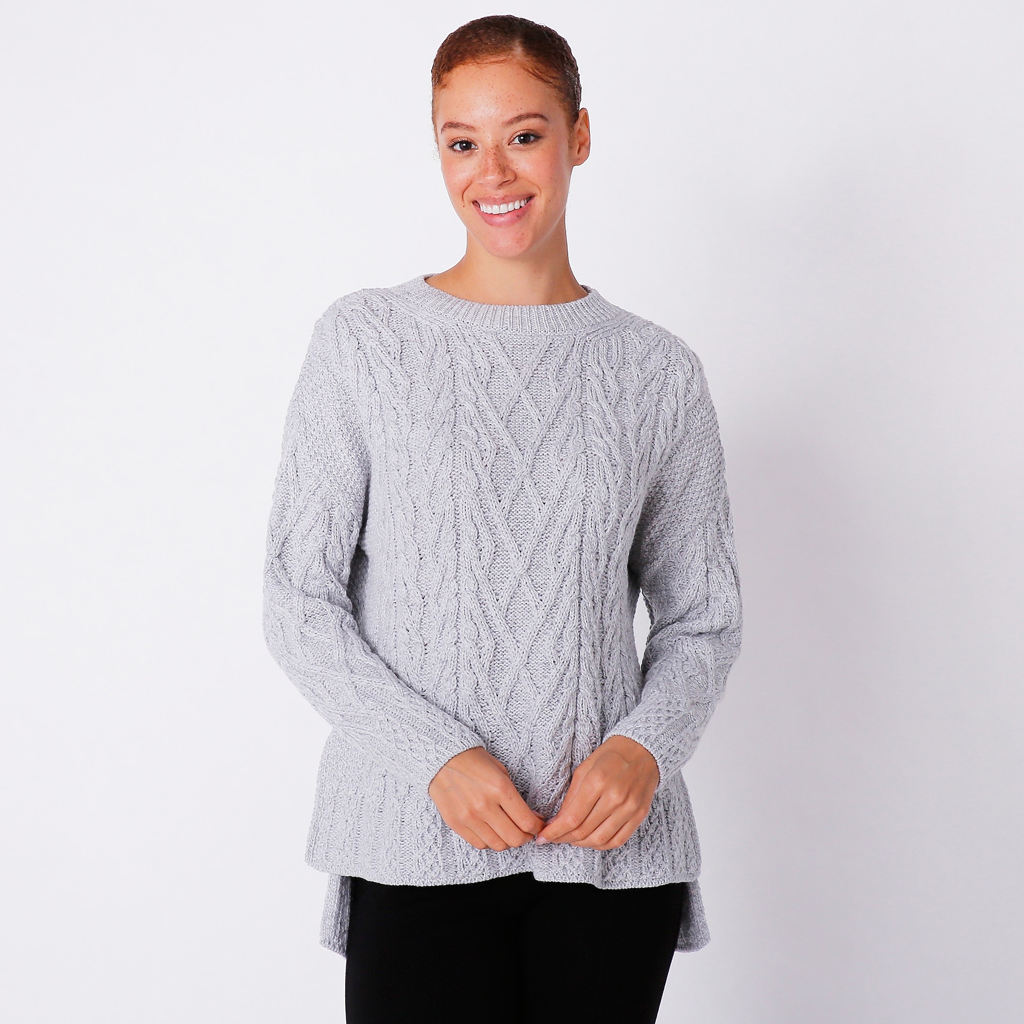 Clothing & Shoes - Tops - Sweaters & Cardigans - Pullovers - Aran