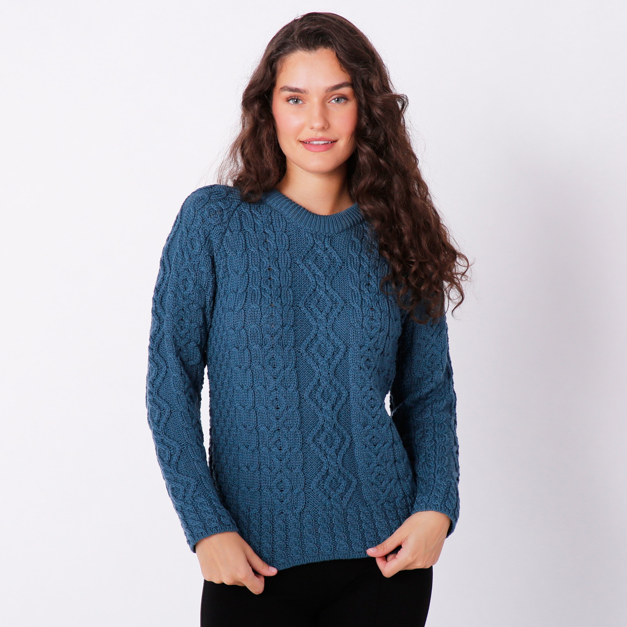 Clothing & Shoes - Tops - Sweaters & Cardigans - Pullovers - Aran