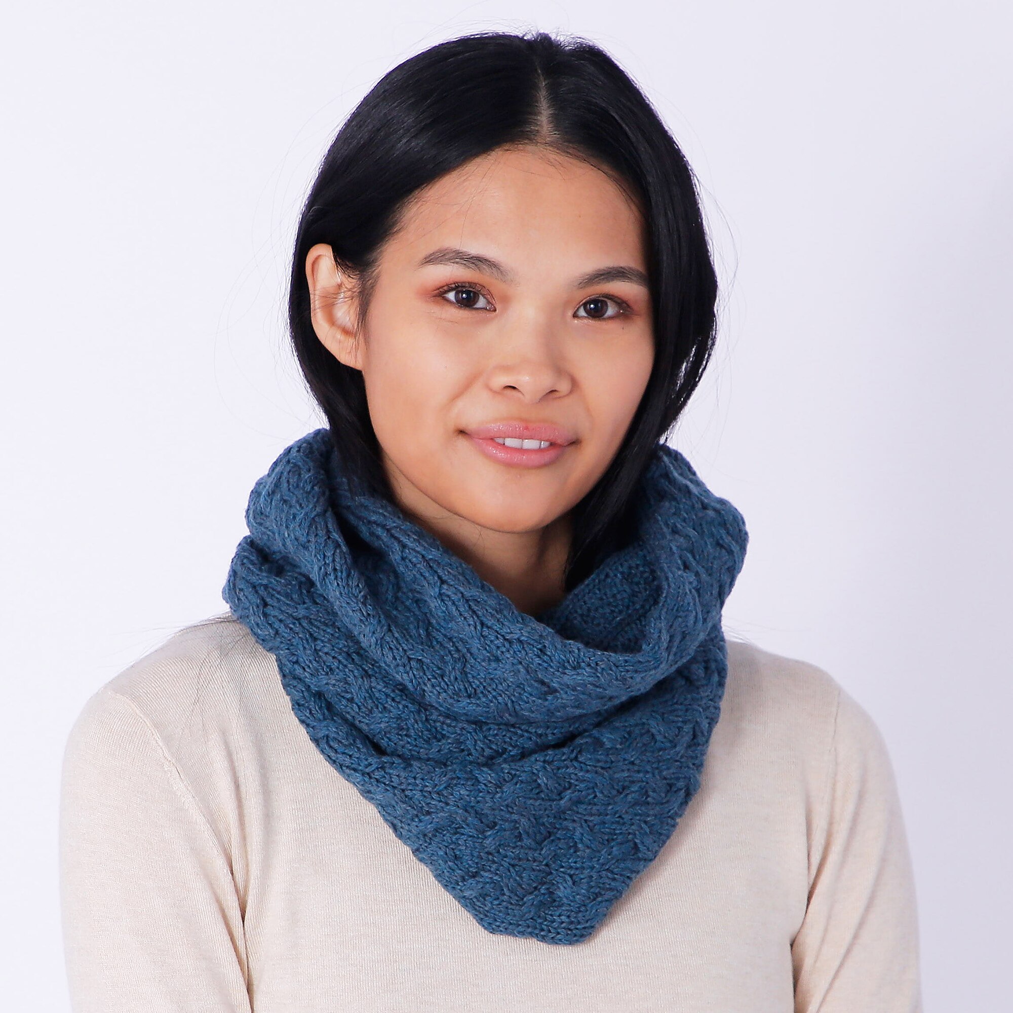 小物 THE TINY SHOP by MORI Alan Knit Muffler THE TINY SHOP by MORI Alan Knit Muffler