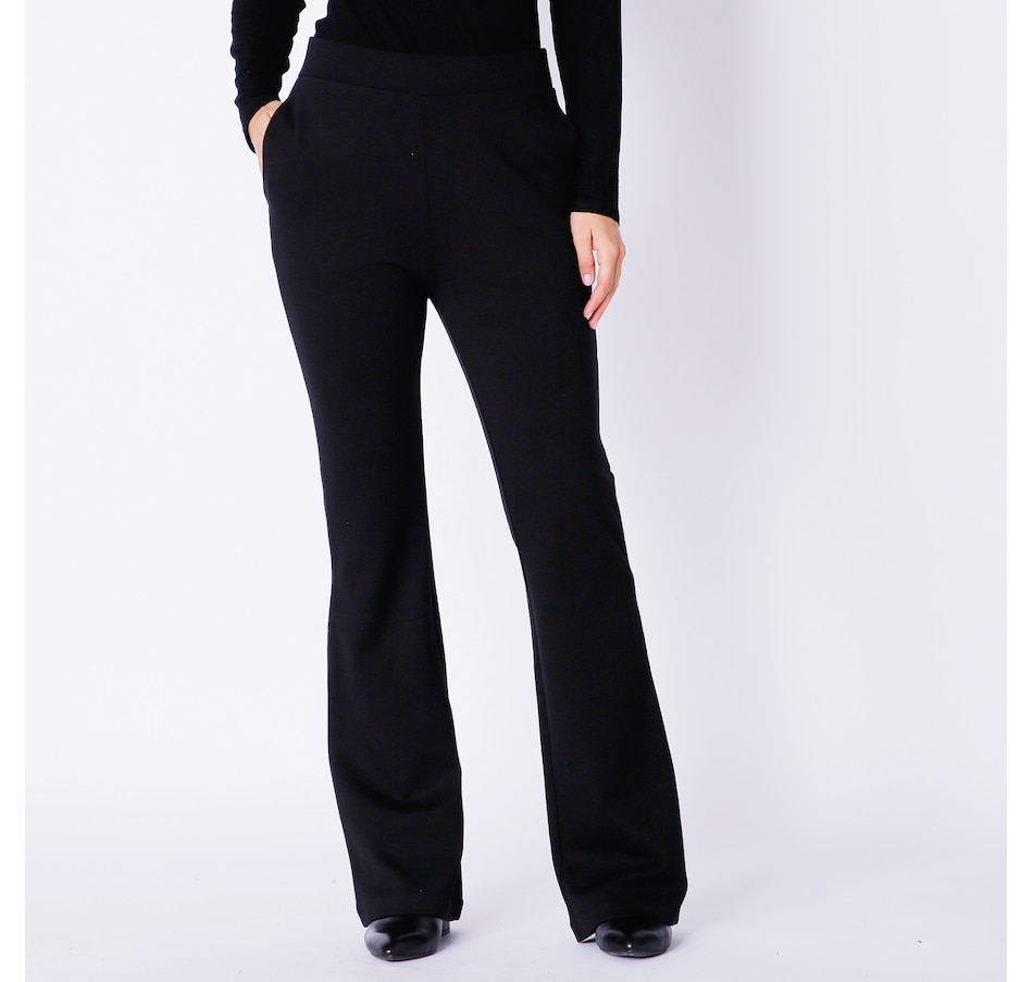 Clothing & Shoes - Bottoms - Pants - Isaac Mizrahi 24/7 Foundation Flare  Pant - Online Shopping for Canadians