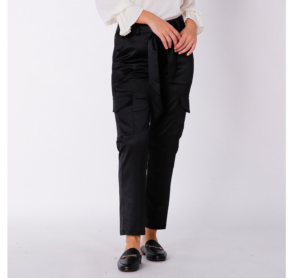 Clothing & Shoes - Bottoms - Pants - Isaac Mizrahi Straight Leg Cargo  Trouser - Online Shopping for Canadians