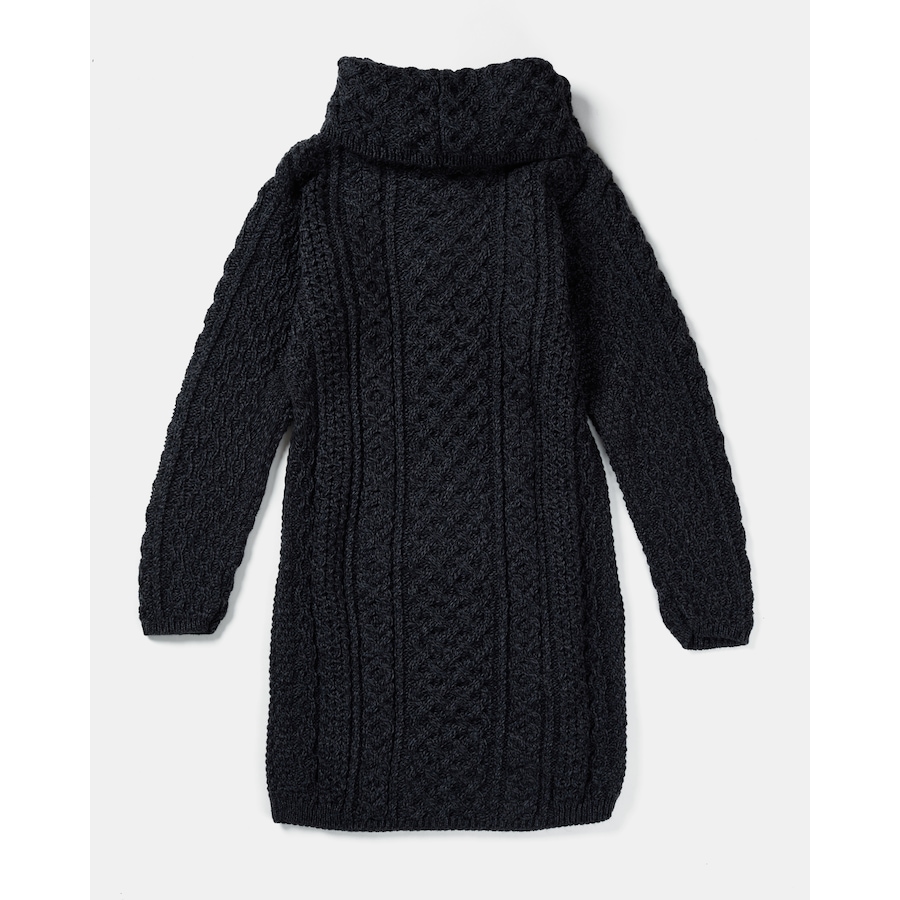 Image 240492_ALTMORE2.jpg, Product 240-492 / Price $190.00, Aran Woollen Mills Merino Cowl Neck Sweater Dress from Aran Woollen Mills on TSC.ca's Fashion department