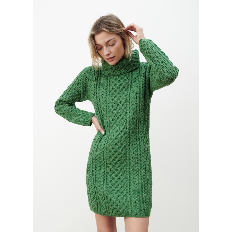Image 240492_KWI.jpg, Product 240-492 / Price $190.00, Aran Woollen Mills Merino Cowl Neck Sweater Dress from Aran Woollen Mills on TSC.ca's Fashion department