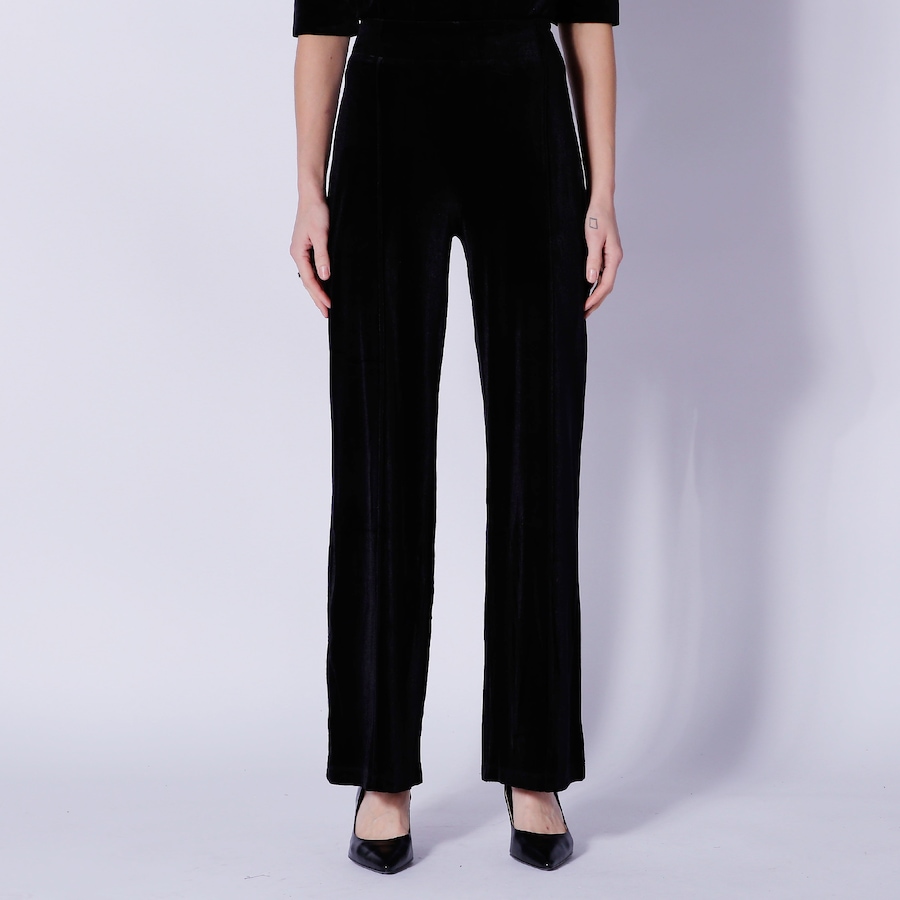 Image 240500_BLK.jpg, Product 240-500 / Price $47.33, Guillaume Stretch Velvet Pant from Guillaume on TSC.ca's Fashion department