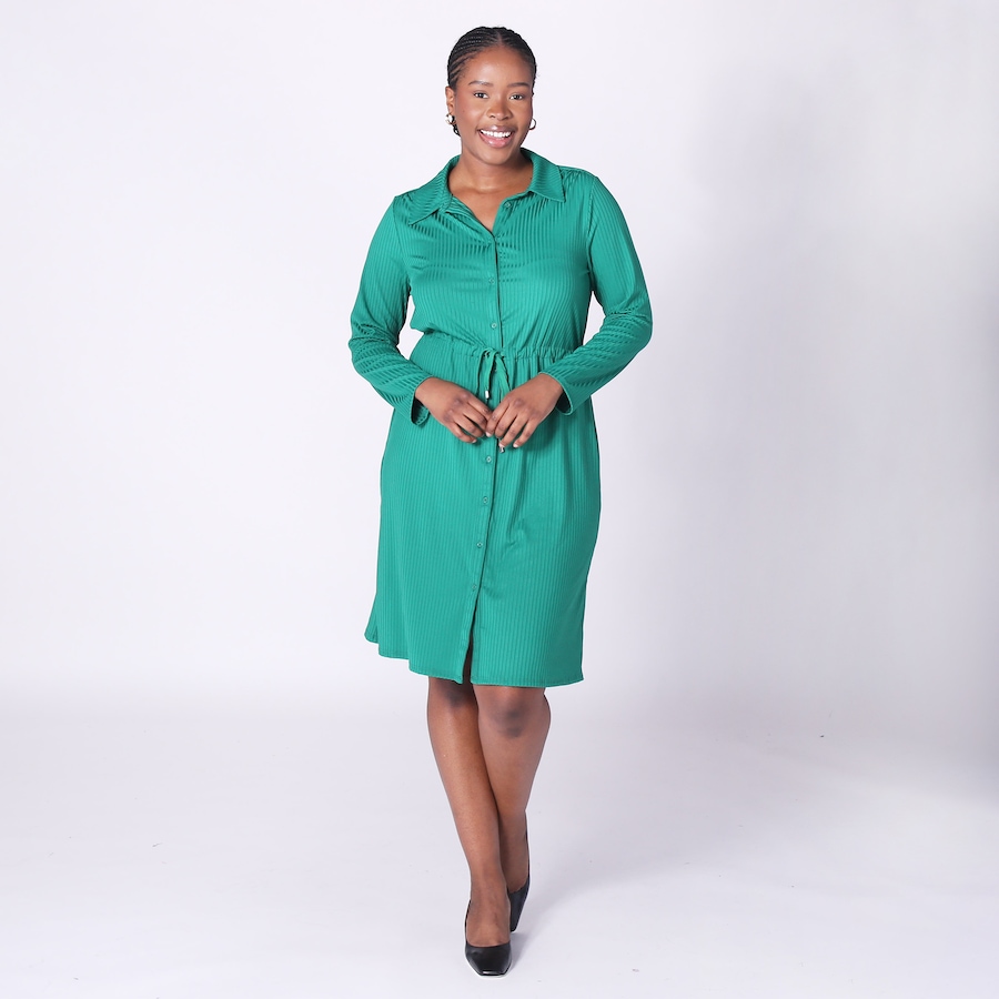 Image 240528_KYG.jpg, Product 240-528 / Price $14.33, Nina Leonard Rib Button Front Shirtdress from Nina Leonard on TSC.ca's Fashion department