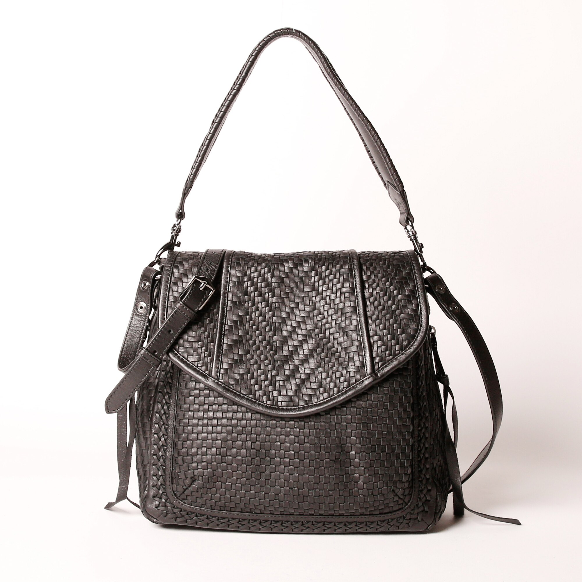 Nwt Aimee Kestenberg Purple Leather Handbag