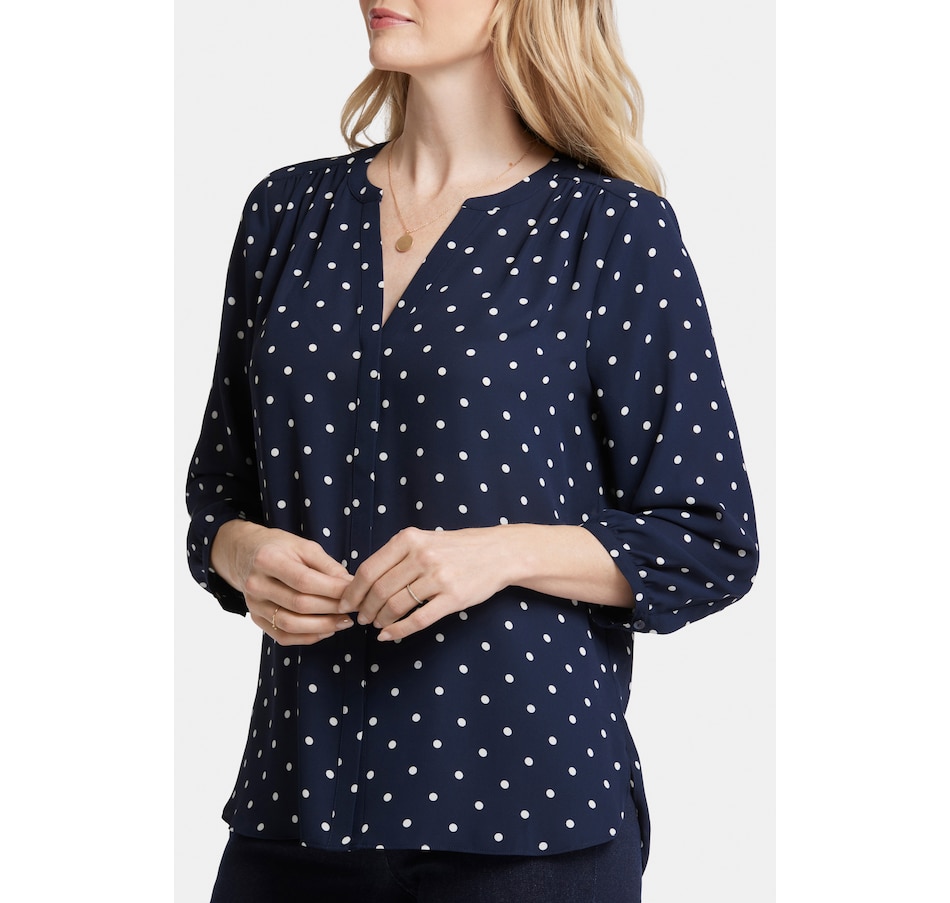 Image 240556_ALTMORE2.jpg, Product 240-556 / Price $39.33, NYDJ Pintuck Blouse from NYDJ on TSC.ca's Fashion department
