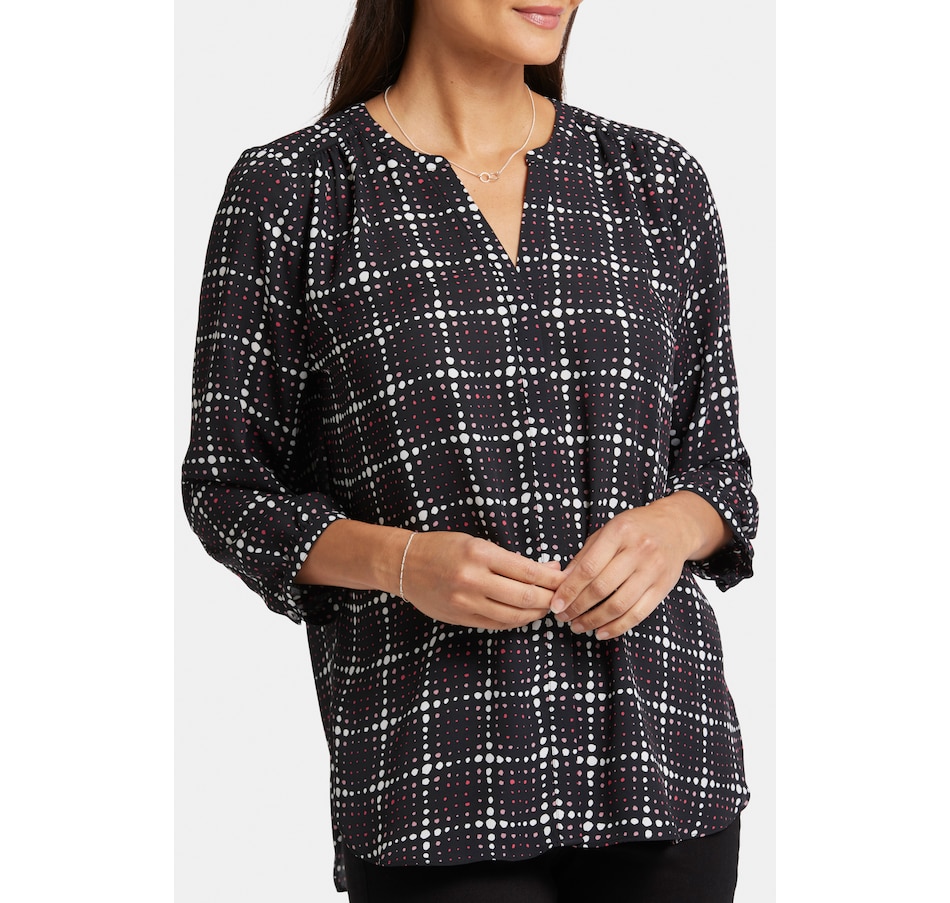 Image 240556_ALTMORE4.jpg, Product 240-556 / Price $39.33, NYDJ Pintuck Blouse from NYDJ on TSC.ca's Fashion department