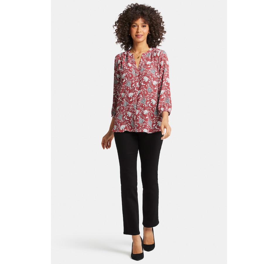 Image 240556_ALTMORE6.jpg, Product 240-556 / Price $39.33, NYDJ Pintuck Blouse from NYDJ on TSC.ca's Fashion department