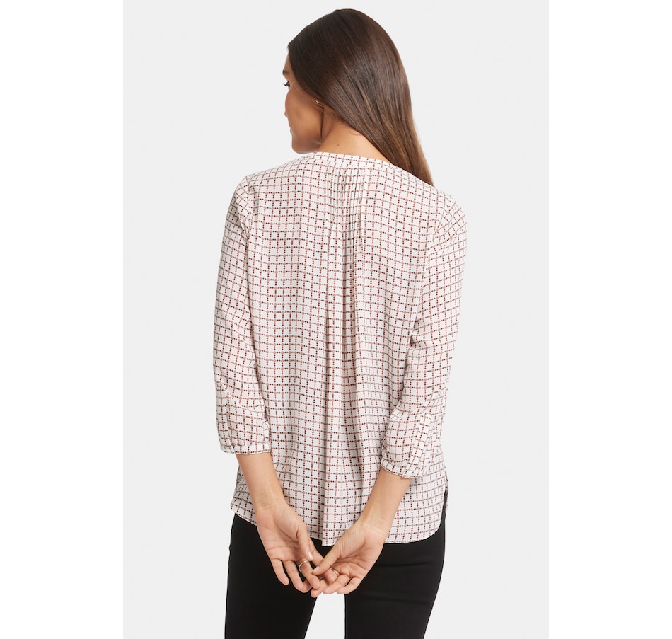 Image 240556_ALTMORE8.jpg, Product 240-556 / Price $39.33, NYDJ Pintuck Blouse from NYDJ on TSC.ca's Fashion department