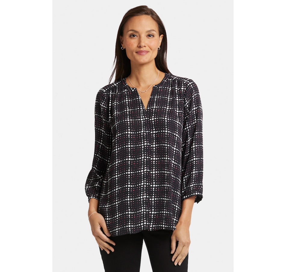 Image 240556_LTDOT.jpg, Product 240-556 / Price $39.33, NYDJ Pintuck Blouse from NYDJ on TSC.ca's Fashion department