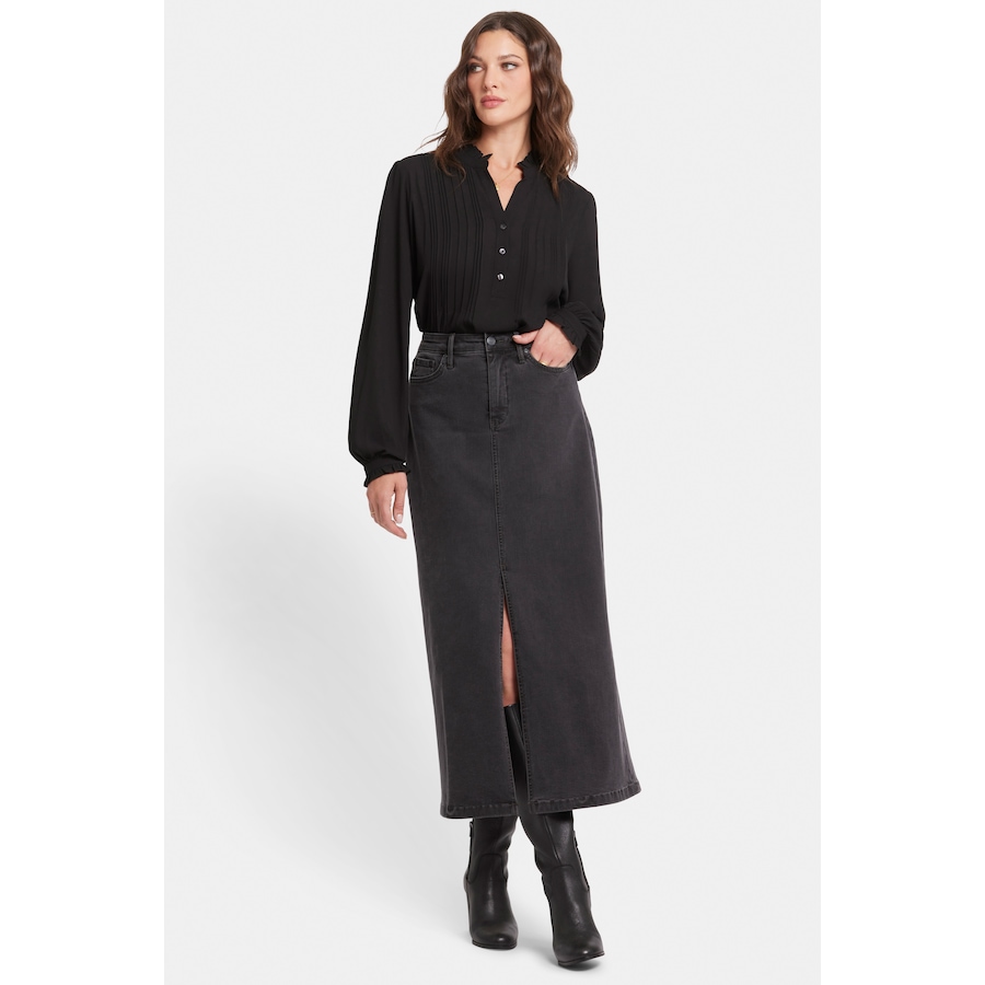 Image 240557_ALTMORE1.jpg, Product 240-557 / Price $29.33, NYDJ Long Denim Skirt with Slit from NYDJ on TSC.ca's Fashion department