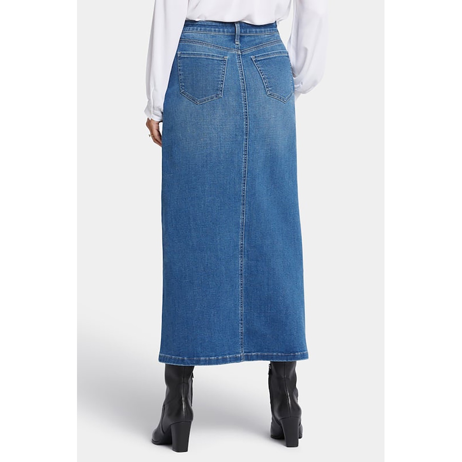 Image 240557_ALTMORE12.jpg, Product 240-557 / Price $29.33, NYDJ Long Denim Skirt with Slit from NYDJ on TSC.ca's Fashion department