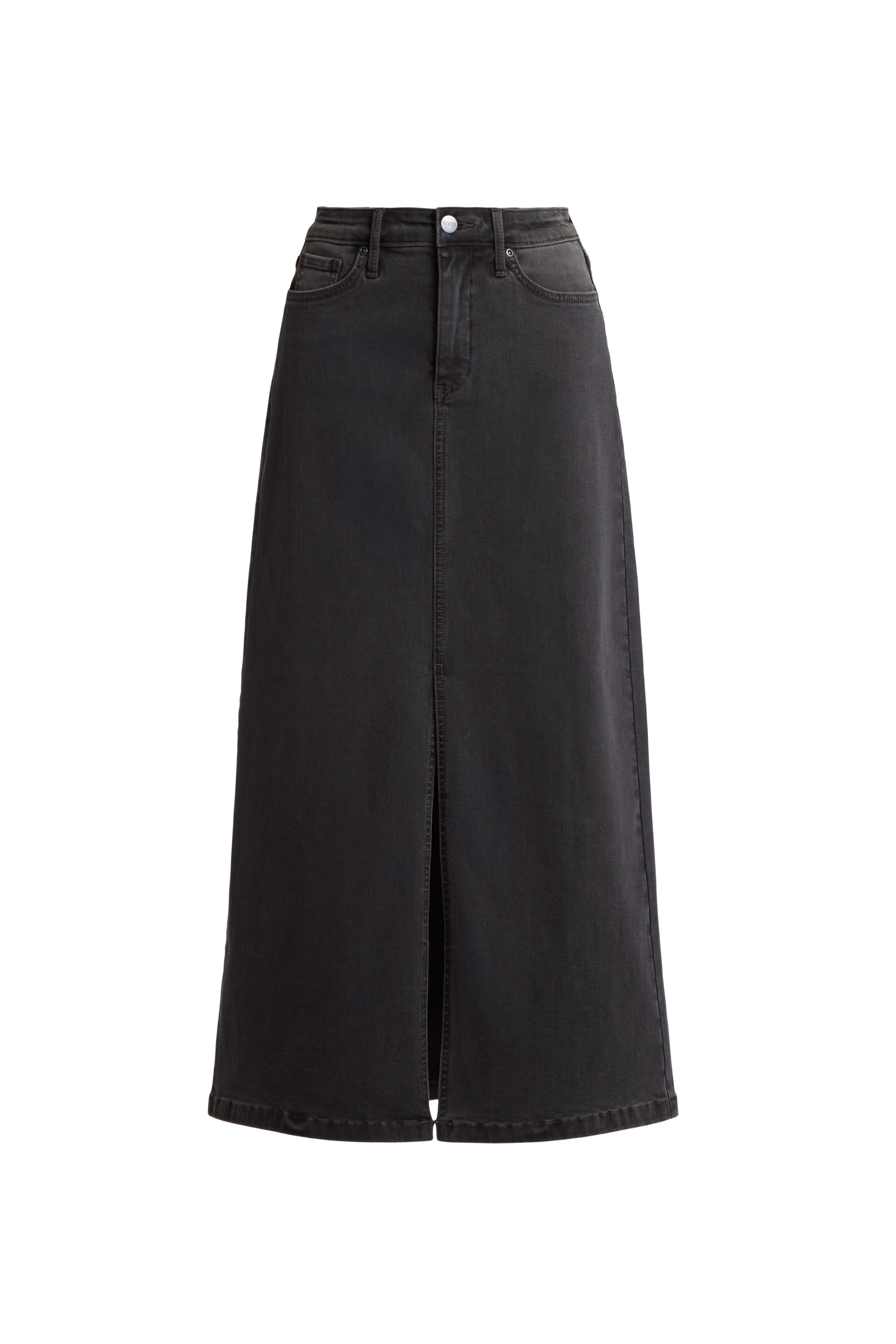 NYDJ Long Denim Skirt with Slit - TSC.ca
