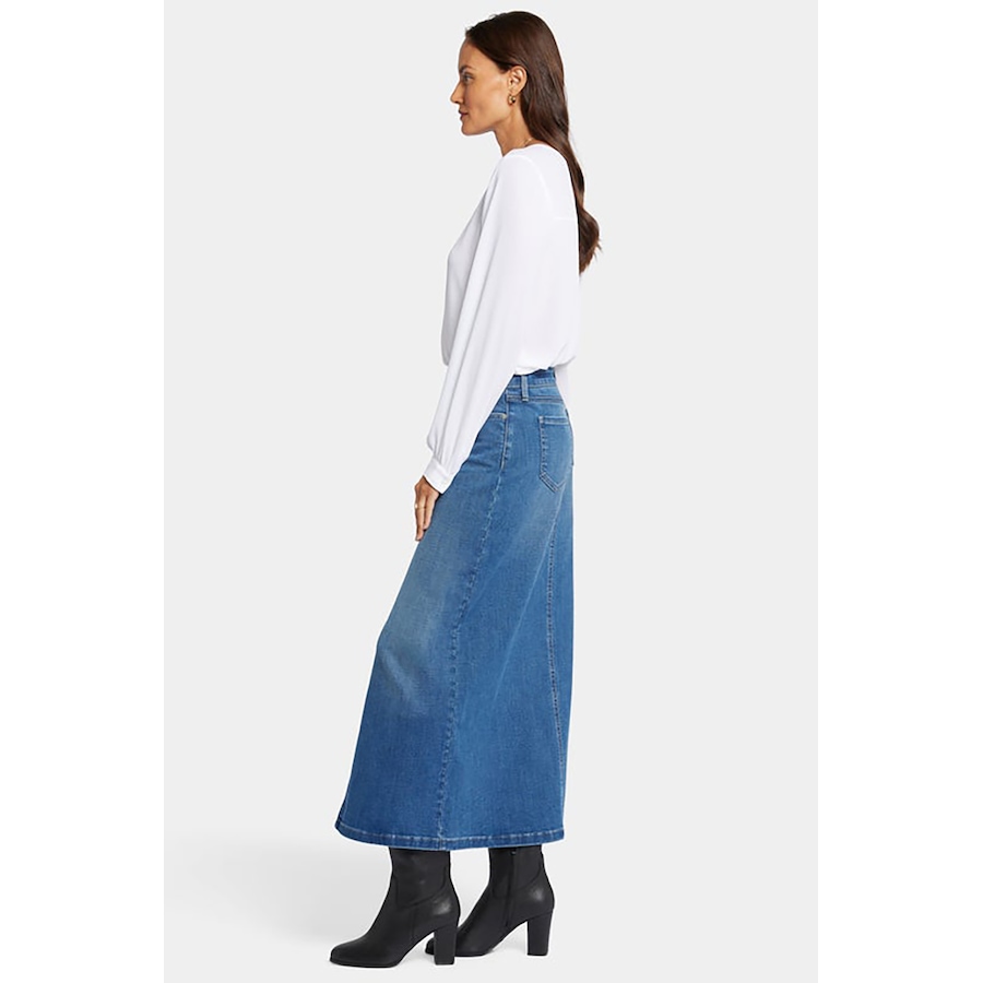 Image 240557_ALTMORE2.jpg, Product 240-557 / Price $29.33, NYDJ Long Denim Skirt with Slit from NYDJ on TSC.ca's Fashion department