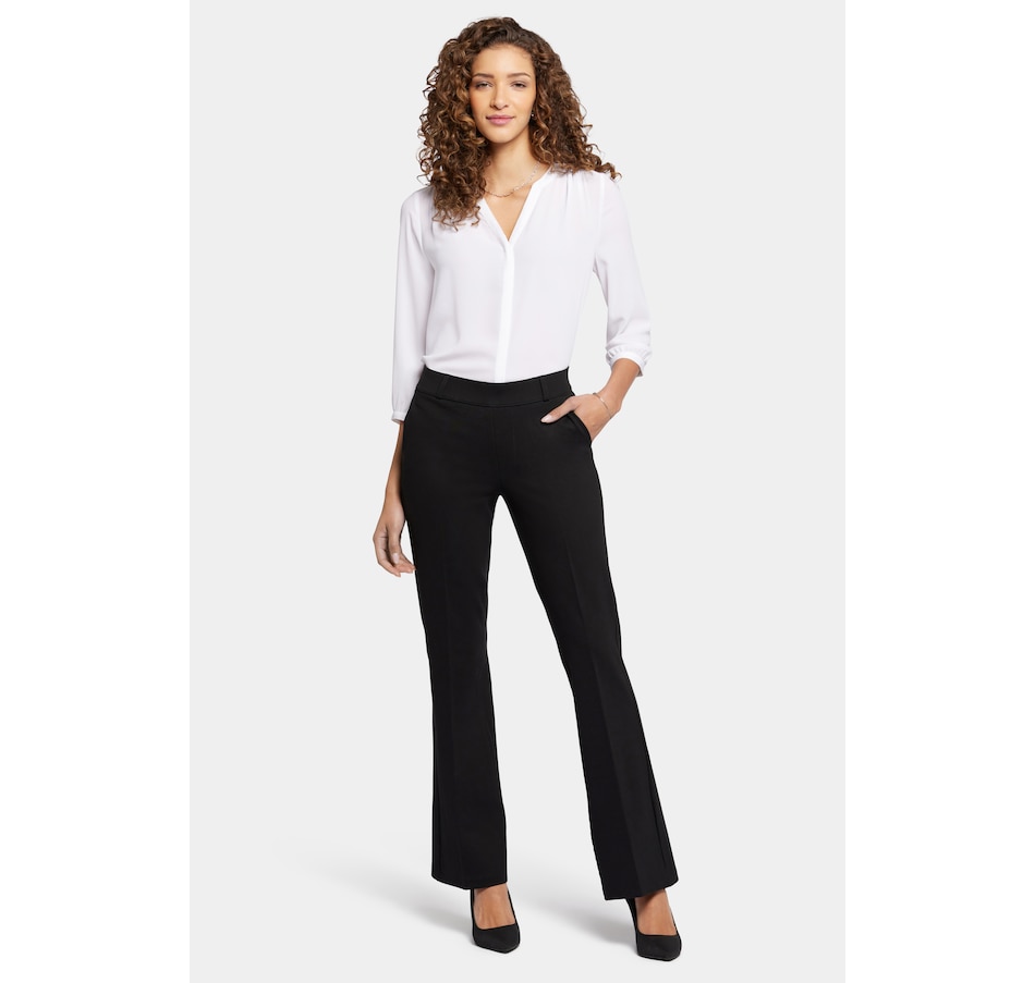 Image 240567_BLK.jpg, Product 240-567 / Price $49.33, NYDJ Pull-On Flare Leg Trouser from NYDJ on TSC.ca's Fashion department