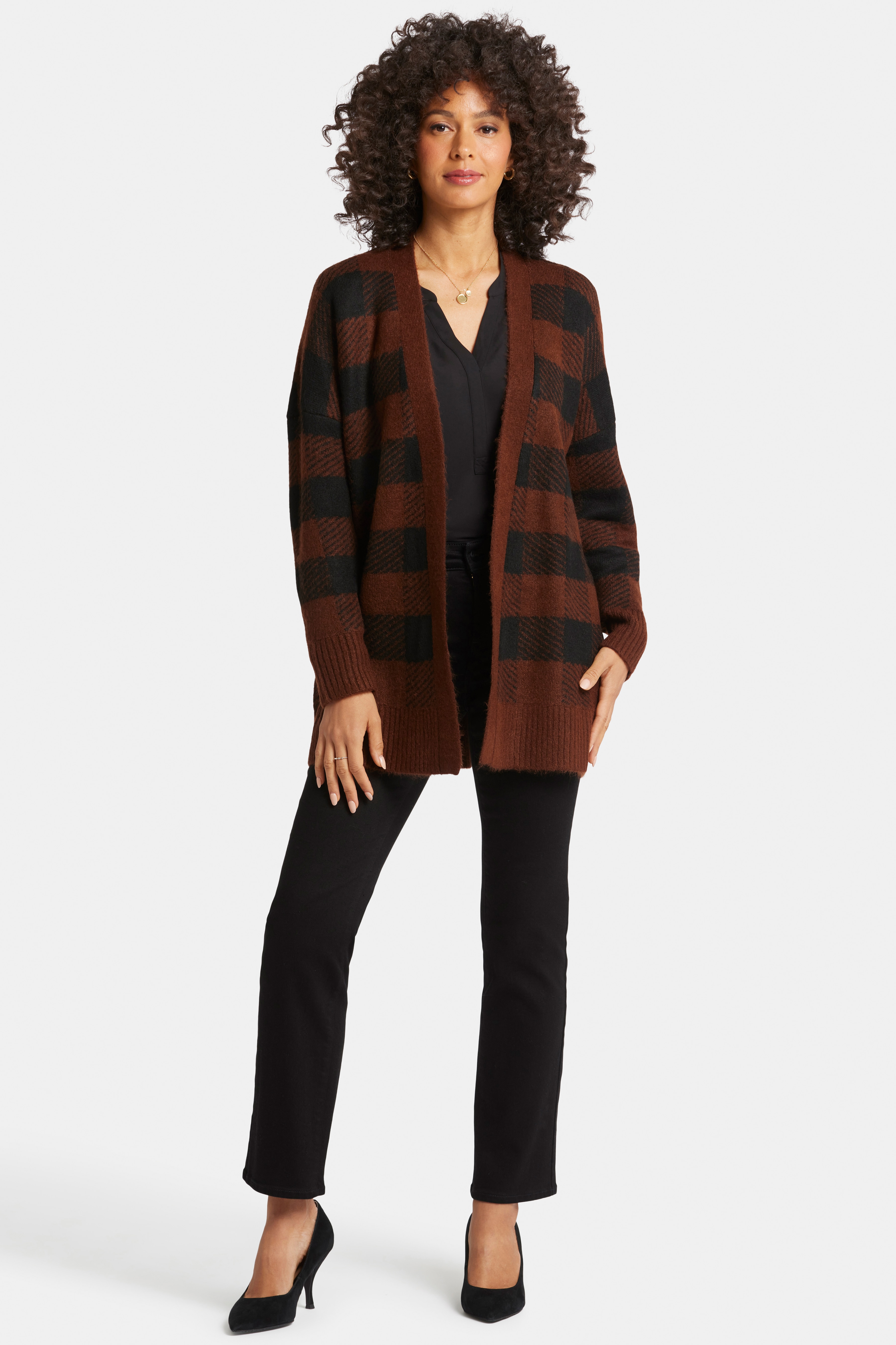 NYDJ Checkered Cardigan - TSC.ca