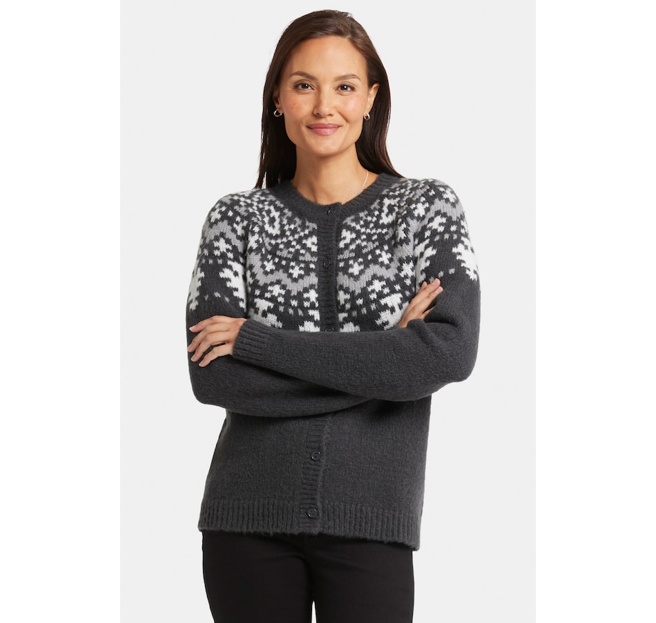 Image 240569_ALTMORE1.jpg, Product 240-569 / Price $39.33, NYDJ Fairisle Cardigan from NYDJ on TSC.ca's Fashion department
