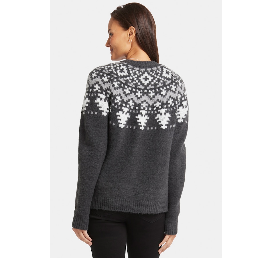 Image 240569_ALTMORE5.jpg, Product 240-569 / Price $39.33, NYDJ Fairisle Cardigan from NYDJ on TSC.ca's Fashion department