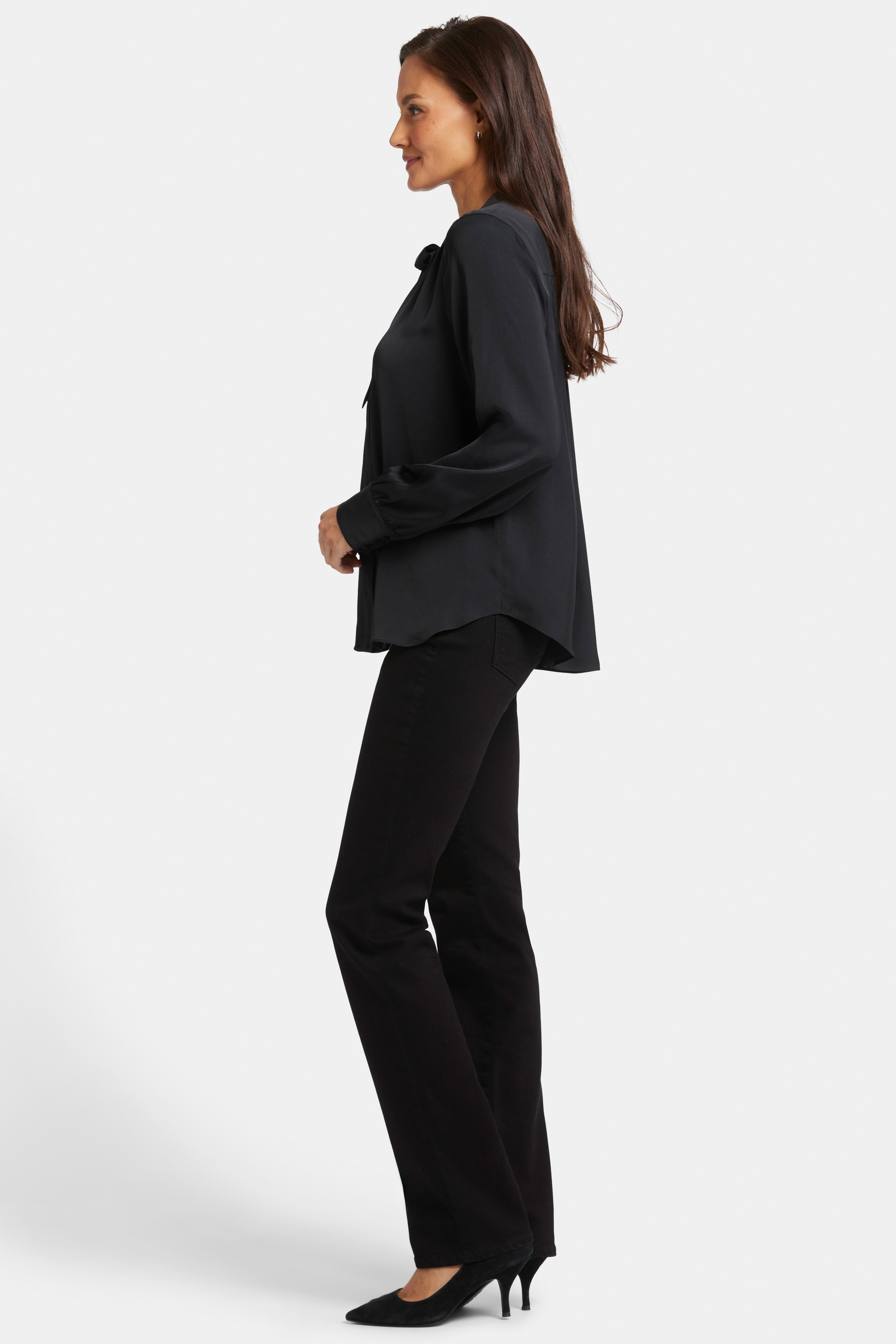 genough7575様 NYDJ Tie Neck Blouse - TSC.ca
