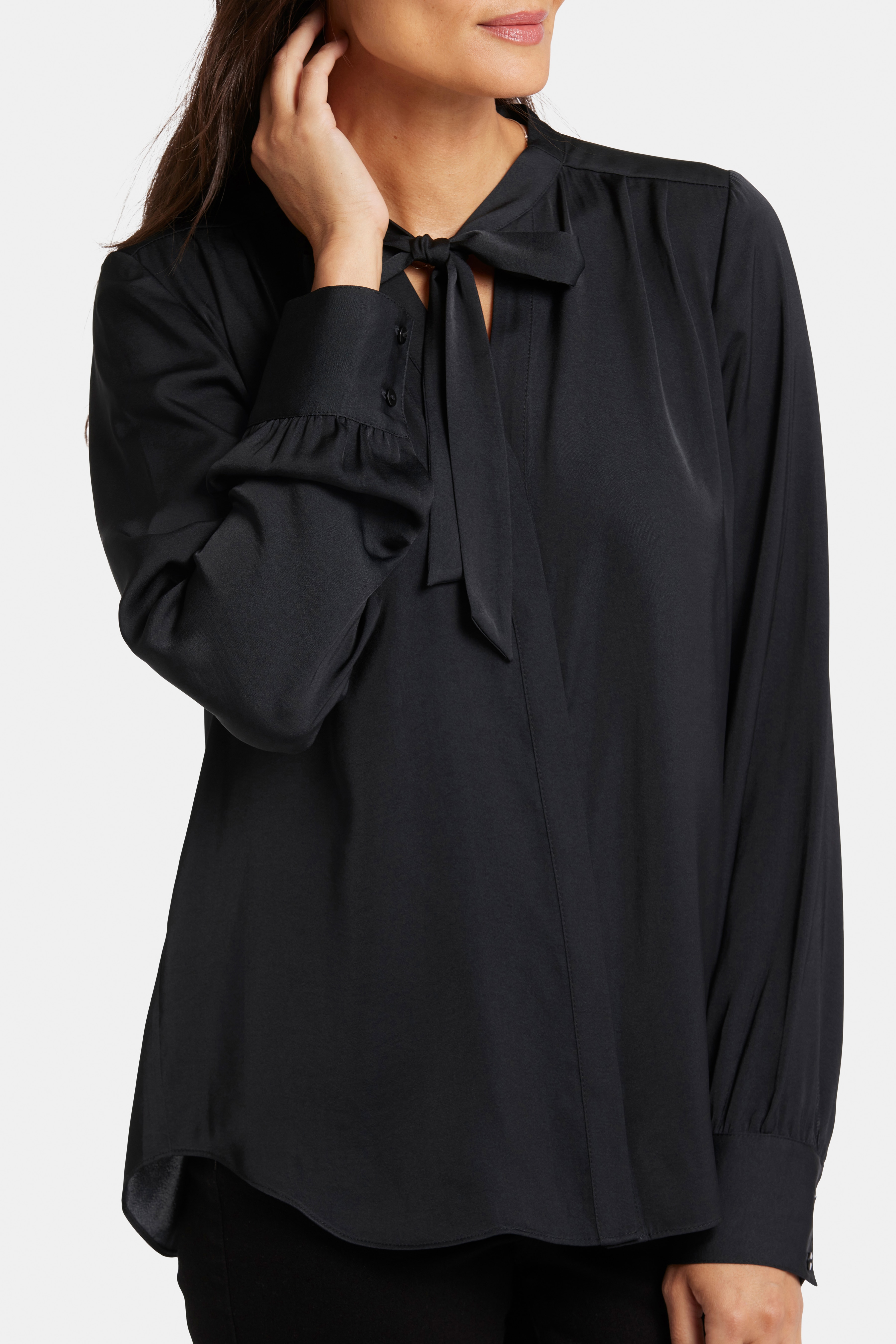 NYDJ Tie Neck Blouse - TSC.ca