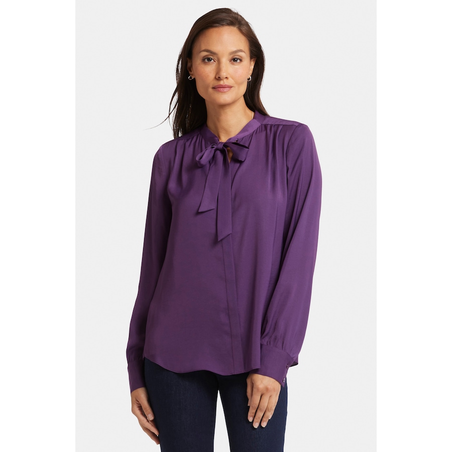 Image 240575_GRA.jpg, Product 240-575 / Price $49.33, NYDJ Tie Neck Blouse from NYDJ on TSC.ca's Fashion department