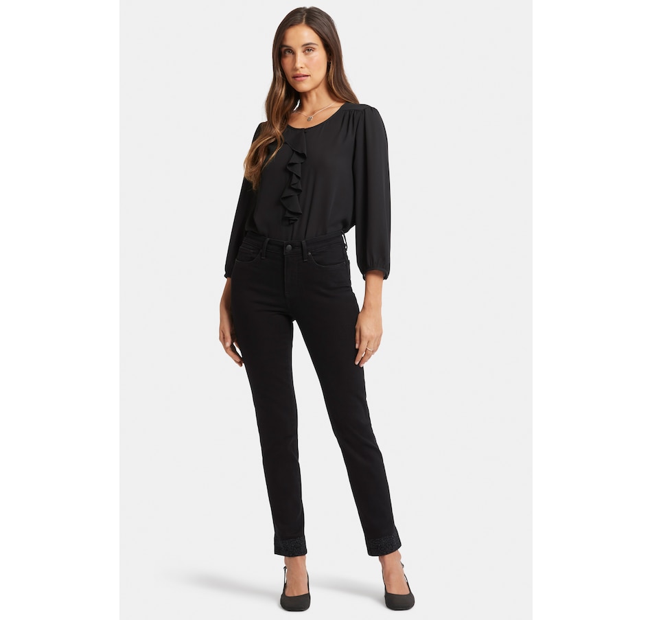 Image 240579_ALTMORE1.jpg, Product 240-579 / Price $59.33, NYDJ Sheri Slim Jean with Cheetah Cuff Detail from NYDJ on TSC.ca's Fashion department