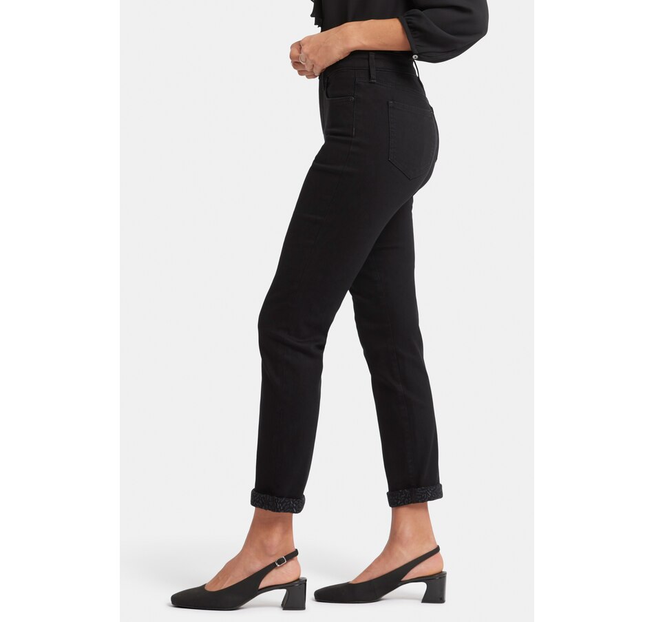 Image 240579_ALTMORE3.jpg, Product 240-579 / Price $59.33, NYDJ Sheri Slim Jean with Cheetah Cuff Detail from NYDJ on TSC.ca's Fashion department