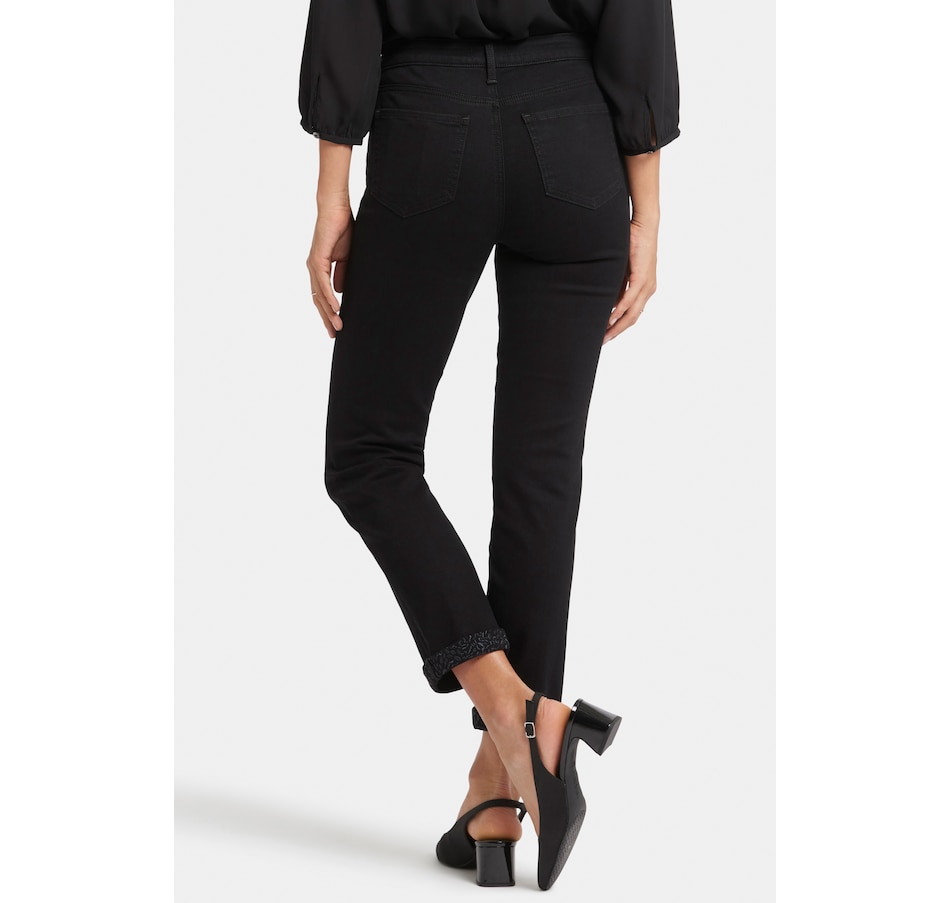 Image 240579_ALTMORE4.jpg, Product 240-579 / Price $59.33, NYDJ Sheri Slim Jean with Cheetah Cuff Detail from NYDJ on TSC.ca's Fashion department