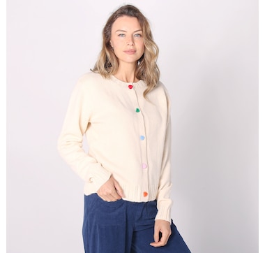 Compañía Fantástica Novelty Button Cardigan