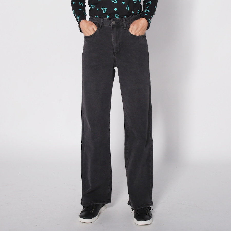 Image 240618_BLK.jpg, Product 240-618 / Price $29.33, Compañía Fantástica Straight Leg Denim from Compania Fantastica on TSC.ca's Fashion department