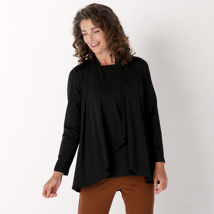 Image 240647_BLK.jpg, Product 240-647 / Price $19.33, Mr. Max Ultra Modal Multi-Wear Cardigan from Mr. Max on TSC.ca's Fashion department