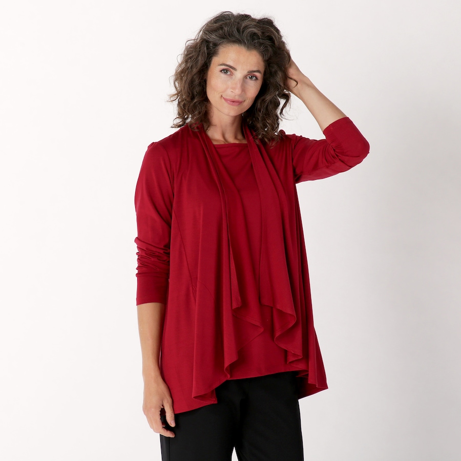 Image 240647_RED.jpg, Product 240-647 / Price $19.33, Mr. Max Ultra Modal Multi-Wear Cardigan from Mr. Max on TSC.ca's Fashion department