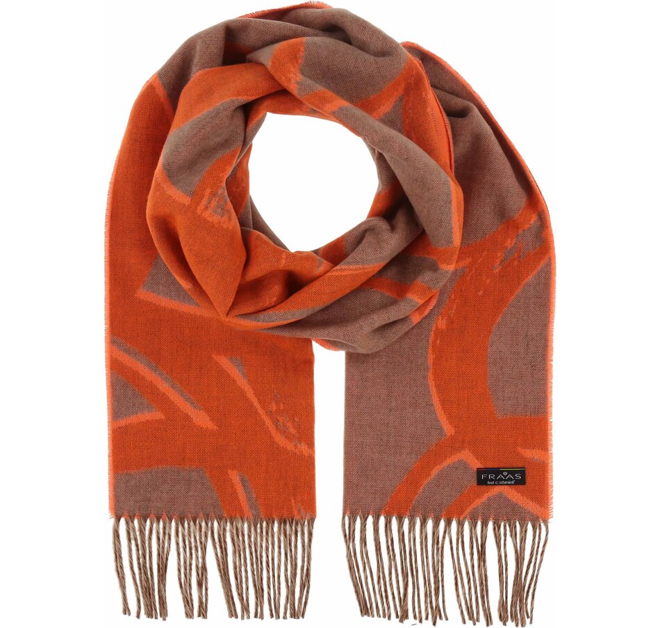 Image 240688_CYBOR.jpg, Product 240-688 / Price $9.33, V. Fraas Brushed Circles Cashmink Scarf from FRAAS on TSC.ca's Fashion department