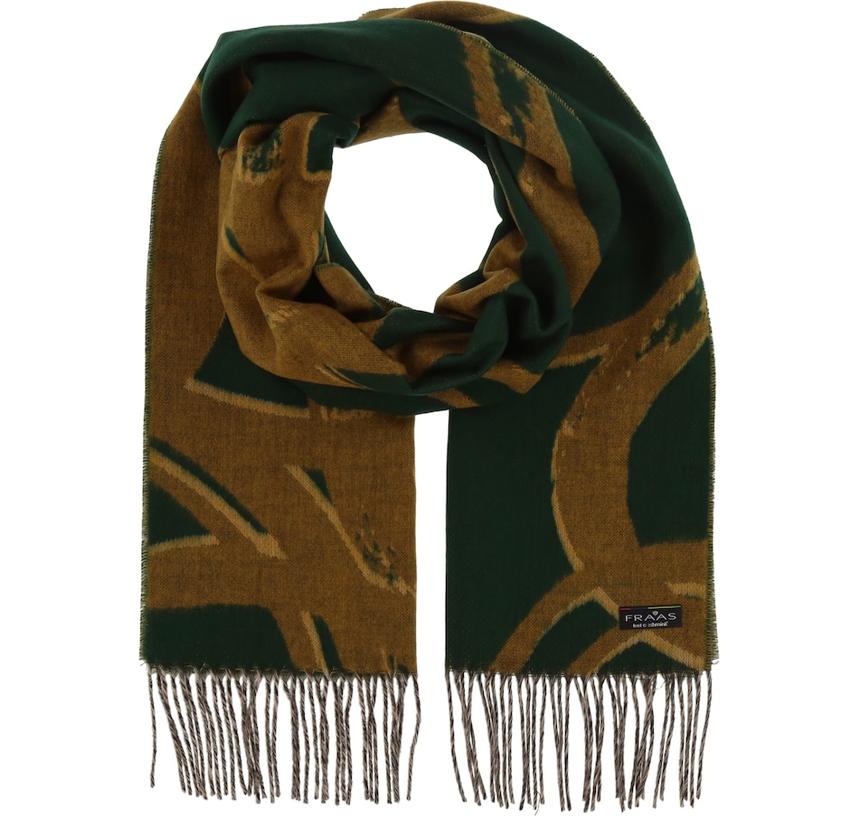 Image 240688_RCGGR.jpg, Product 240-688 / Price $9.33, V. Fraas Brushed Circles Cashmink Scarf from FRAAS on TSC.ca's Fashion department