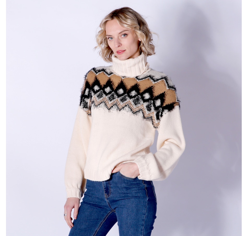 Nouveaux Argyle Sweater