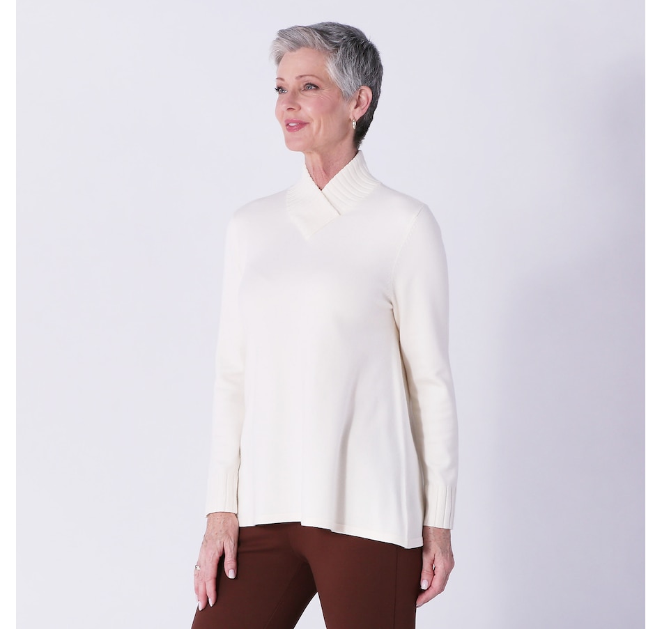 Clothing & Shoes - Tops - Sweaters & Cardigans - Turtlenecks & Mock necks -  Wynne Layers Sleeveless Mock Neck Sweater - Online Shopping for Canadians