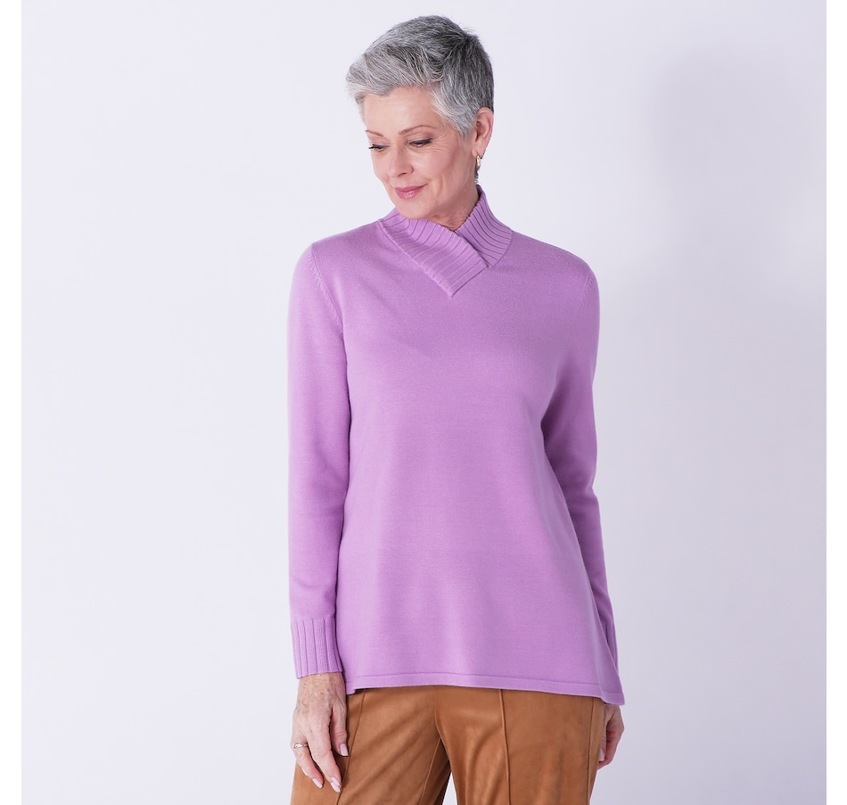 Clothing & Shoes - Tops - Sweaters & Cardigans - Turtlenecks & Mock necks -  Wynne Layers Sleeveless Mock Neck Sweater - Online Shopping for Canadians