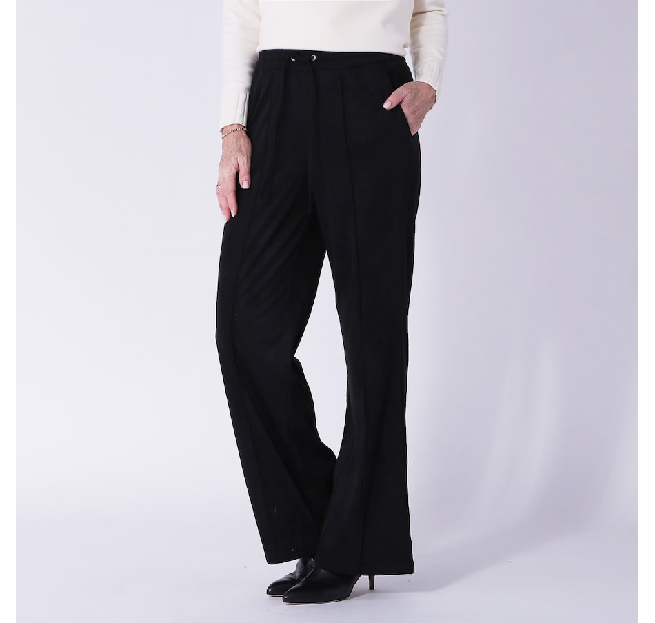 Clothing & Shoes - Bottoms - Pants - Wynne Style Micro Suede Pull-On Pant -  Online Shopping for Canadians