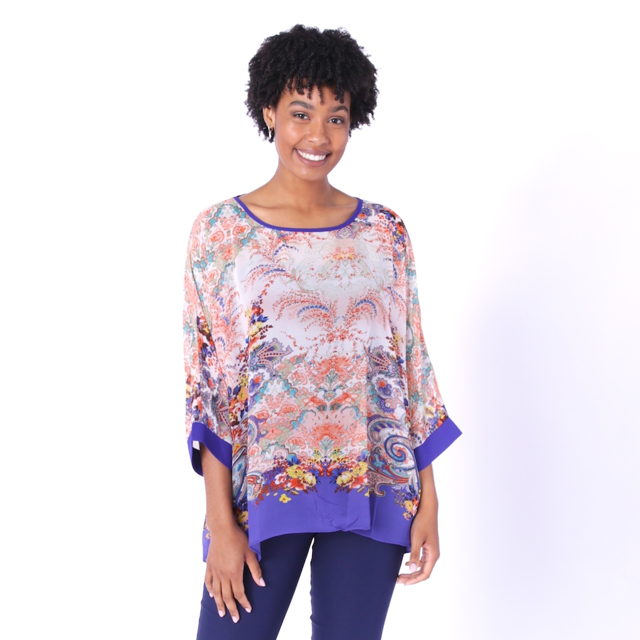 Image 240886_BEPR.jpg, Product 240-886 / Price $19.33, Orange Fashion Village Chiffon Top from Orange Fashion Village on TSC.ca's Fashion department