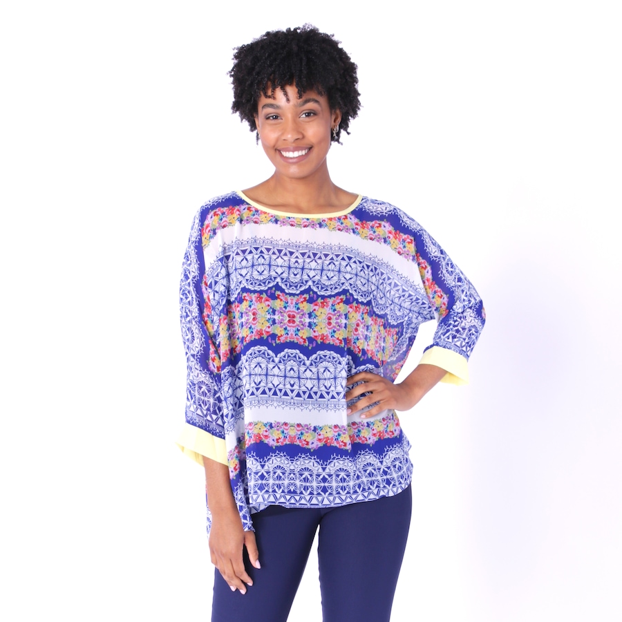 Image 240886_BLP.jpg, Product 240-886 / Price $19.33, Orange Fashion Village Chiffon Top from Orange Fashion Village on TSC.ca's Fashion department