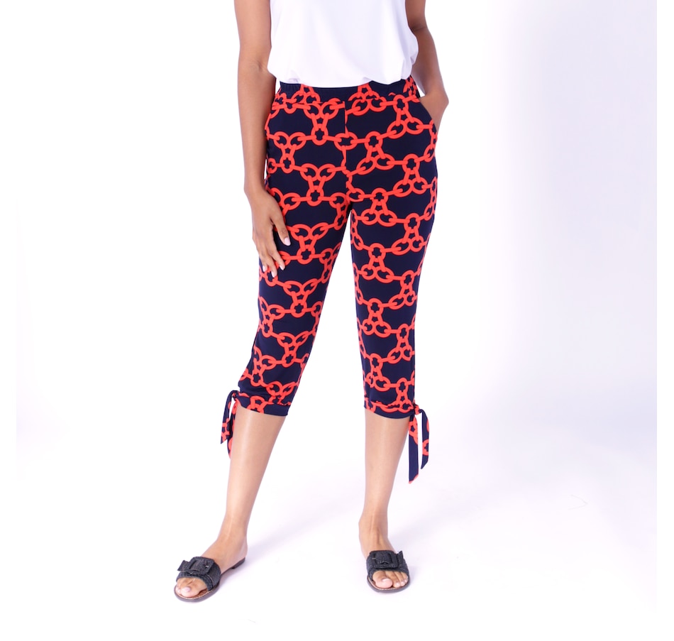 Clothing & Shoes - Bottoms - Pants - Marallis Cropped Jogger Capri With Tie  Hem - Online Shopping for Canadians