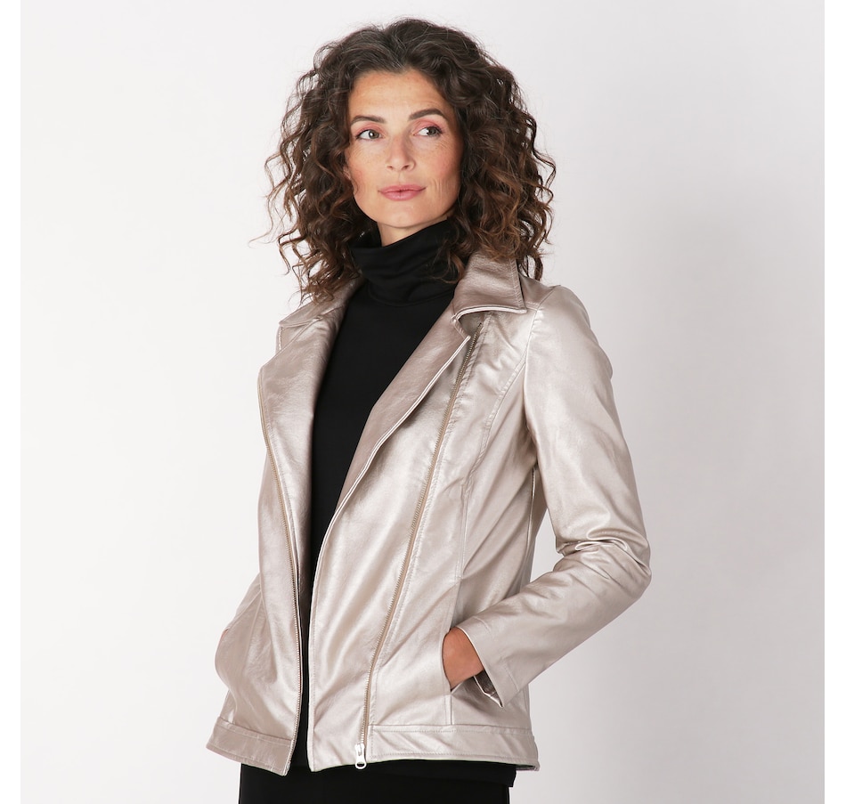 Ash Mocha Moto Jacket S & XL – The Enchanted Trunk