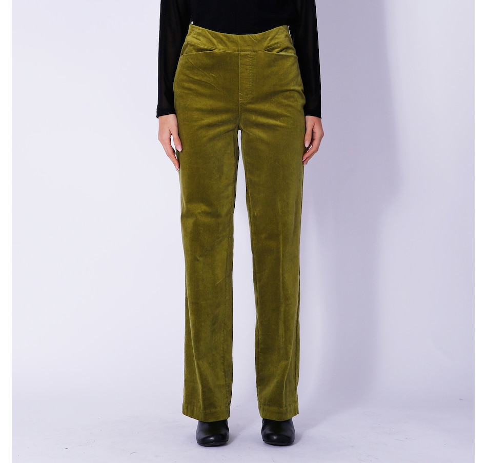 Clothing & Shoes - Bottoms - Pants - Diane Gilman Velvet Trouser ...