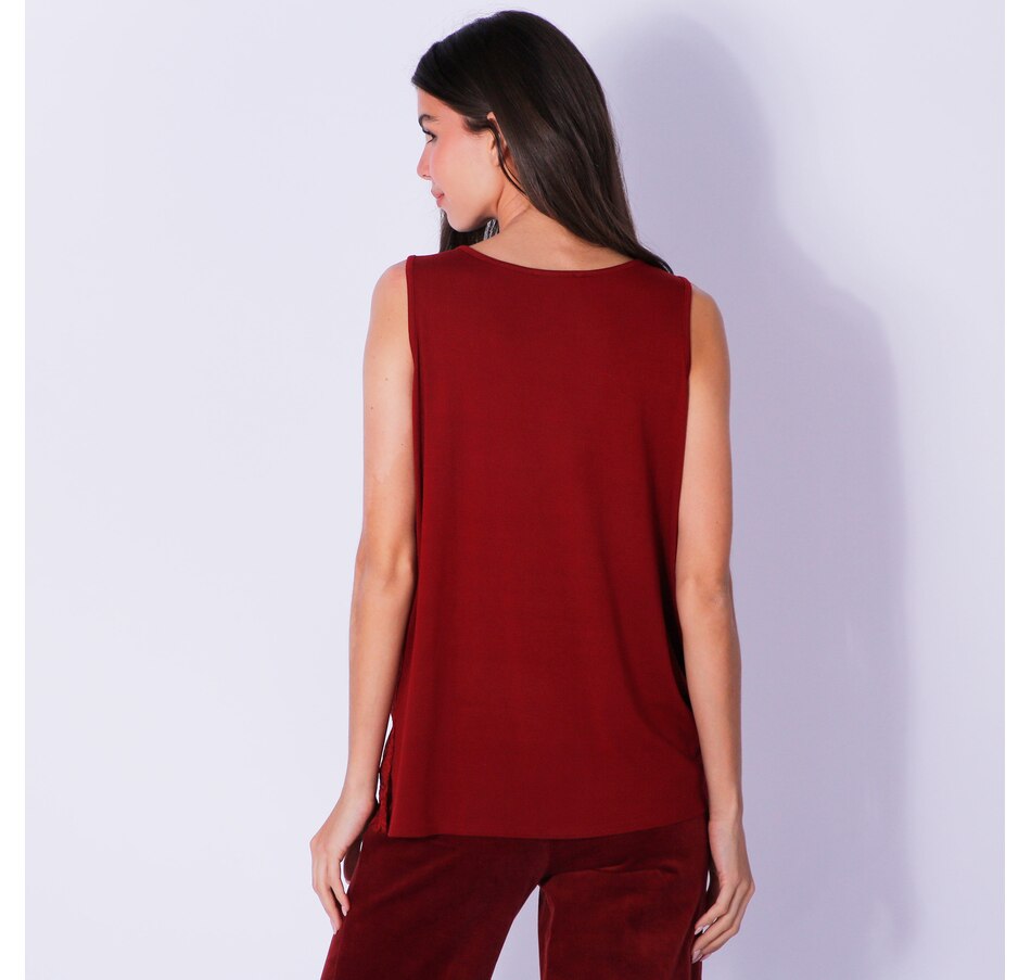 Image 240954_ALTMORE1.jpg, Product 240-954 / Price $24.33, Diane Gilman Scallop Lace Easy Tank from DG2 by Diane Gilman on TSC.ca's Fashion department