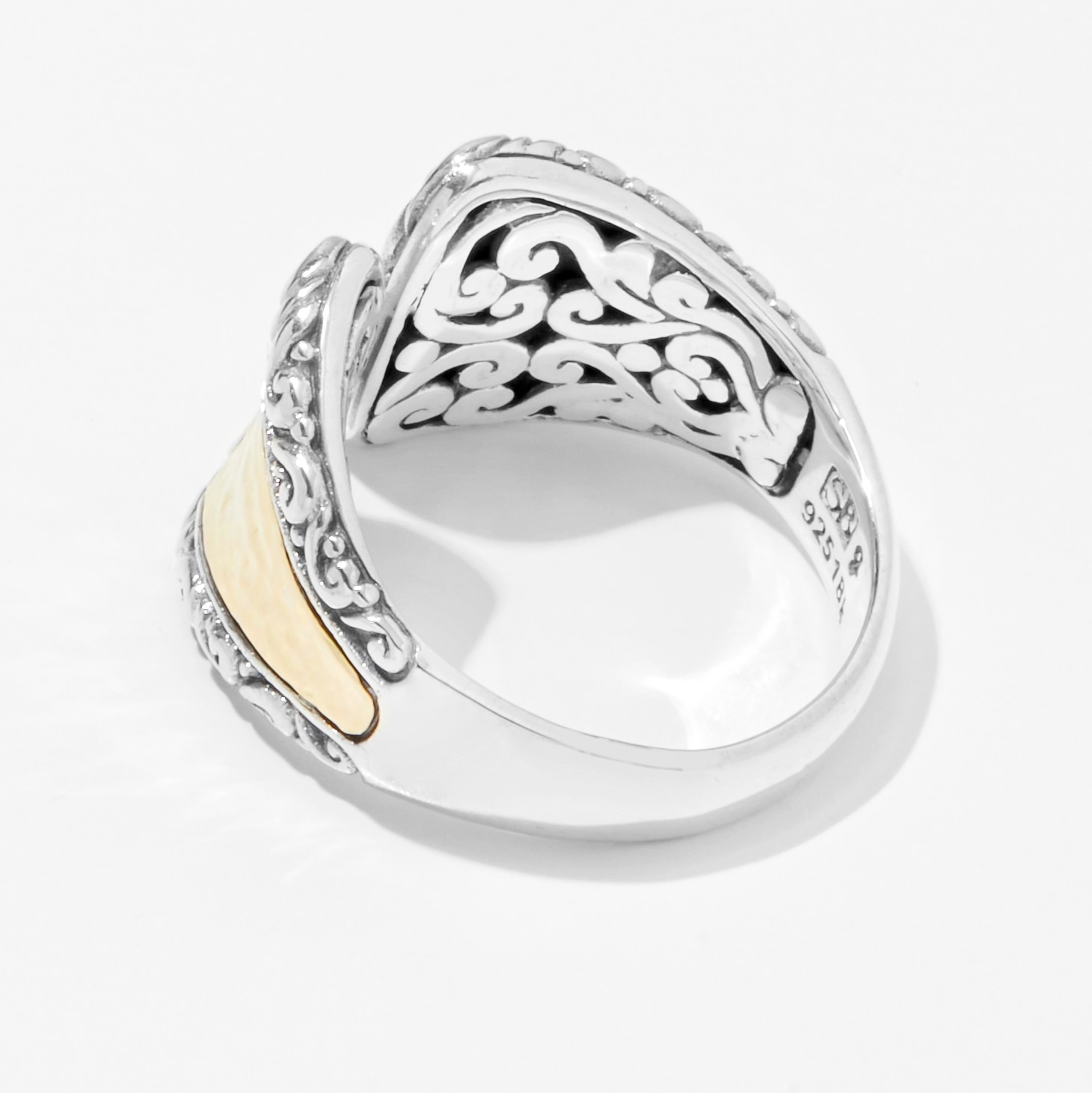 Jewellery - Rings - Samuel B. Collection Sterling Silver/18K Gold ...