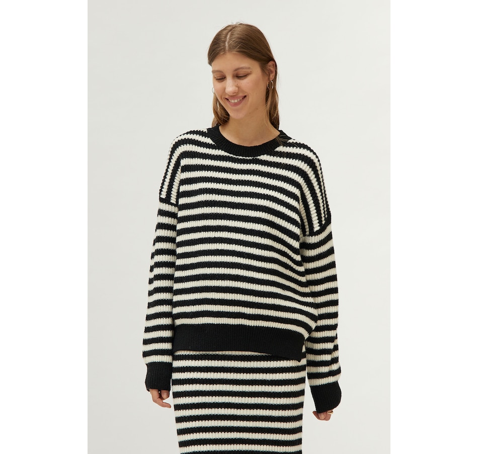 Image 241194_BKW.jpg, Product 241-194 / Price $29.33, Compañía Fantástica Striped Pullover Sweater from Compania Fantastica on TSC.ca's Fashion department
