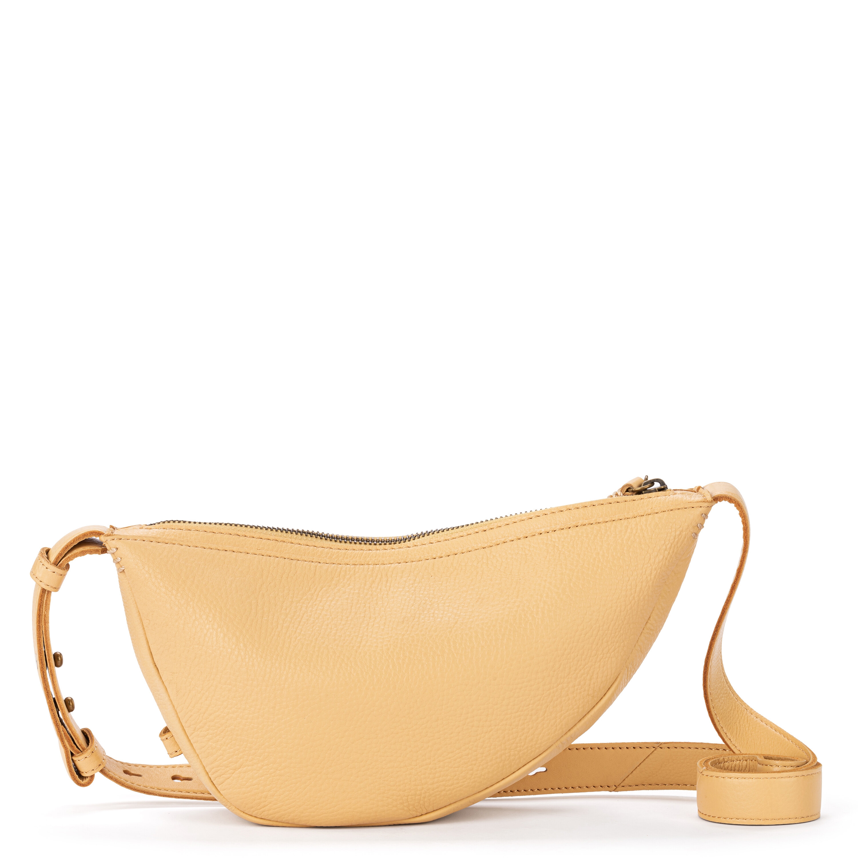 The Sak Tess Borsa A Tracolla In Pelle Morbida, Colore Moss Suede, Tracolla Regolabile, Certificata B Corp