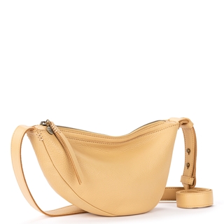 The Sak Tess Borsa A Tracolla In Pelle Morbida, Colore Moss Suede, Tracolla Regolabile, Certificata B Corp