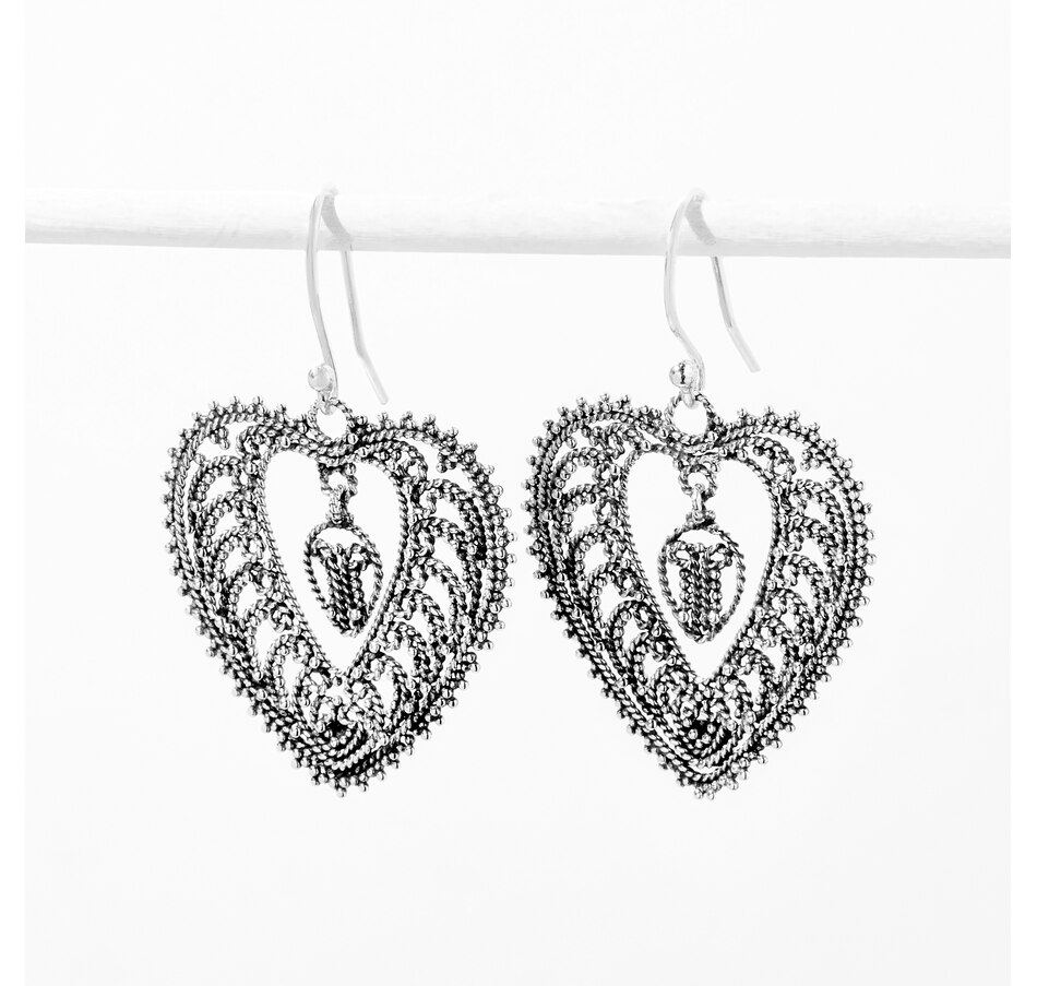 Image 241261.jpg, Product 241-261 / Price $39.33, Silver Gallery Sterling Silver Heart Earrings from Silver Gallery on TSC.ca's Jewellery department